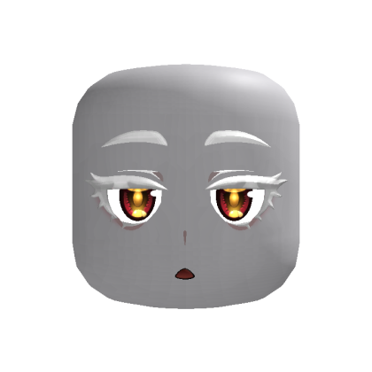 Albino Ifrita Kawaii Face Red Gold