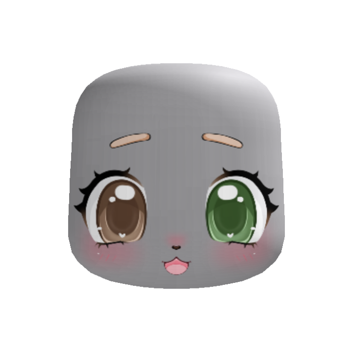 ♡ cute surprised puppy brown green eyes 🐶