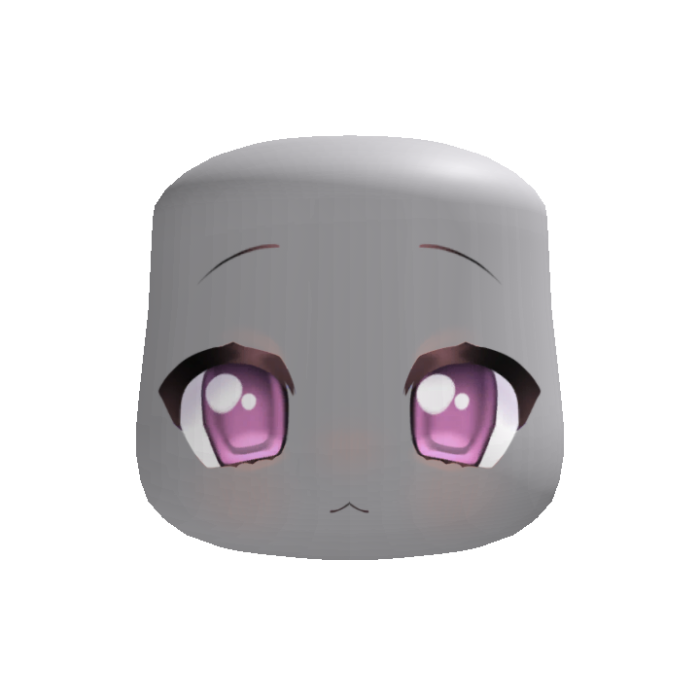 🐾 cute puppy eyes kawaii face moe pink