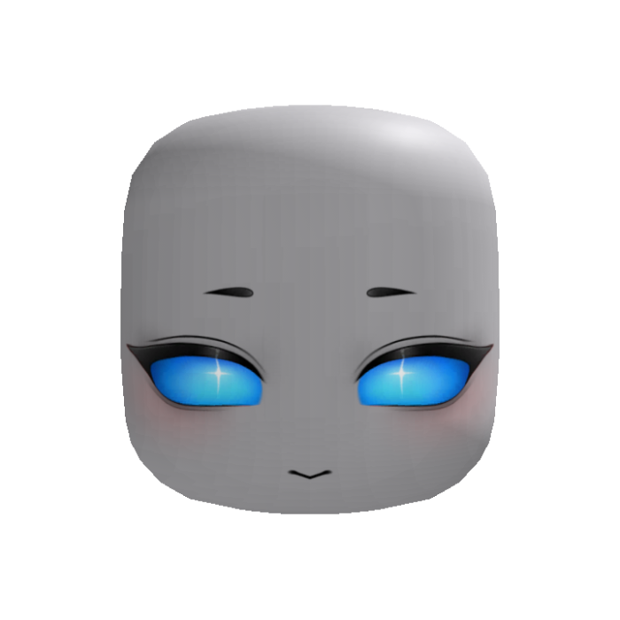 Moe Anime Emo Scary Halloween Blue Eyes