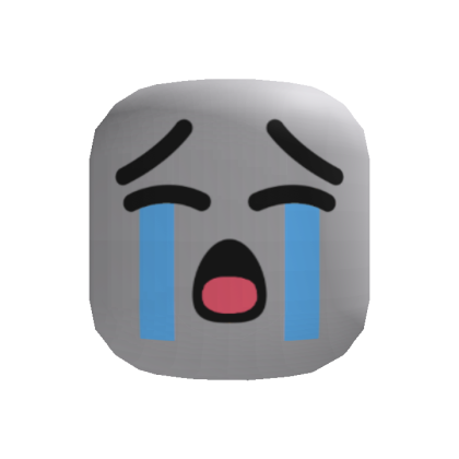 Sob Emoji Crying Meme Face - Roblox