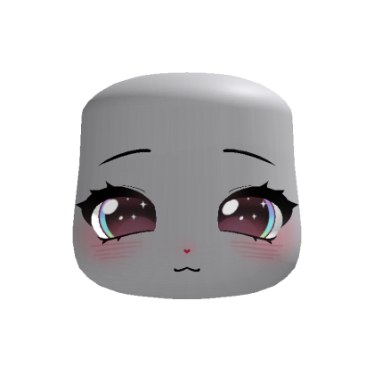 Rainbow Cute Soft Worry Bunny Face