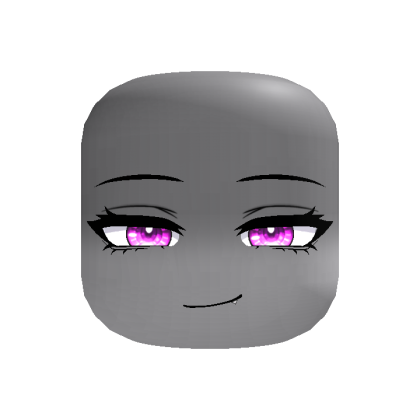 [ANIMATED] Smug Anime Girl Pink Eyes Shadowed