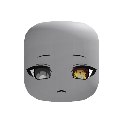 kawaii moe gold gray moving clock eyes