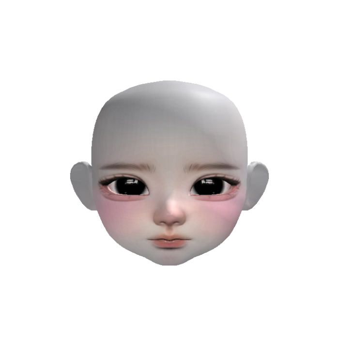 cute cheeks zeslin girl chibi doll makeup korean