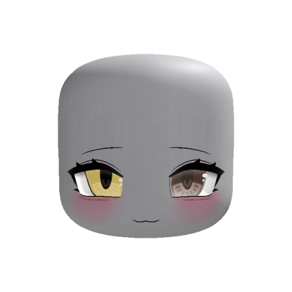 (animated) kawaii chibi smug moe face yellow brown