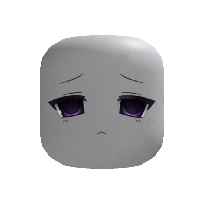 Purple Tired Moe Face
