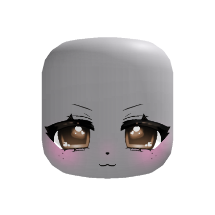🐱 kawaii smug kitty face 🐾 brown 🍪