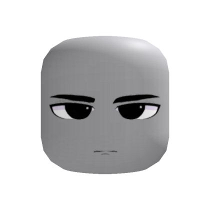 Intimidating Anime Boy Face
