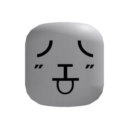 sad doggo kaomoji head