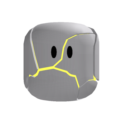 Animated Shattered Head {Yellow} Head