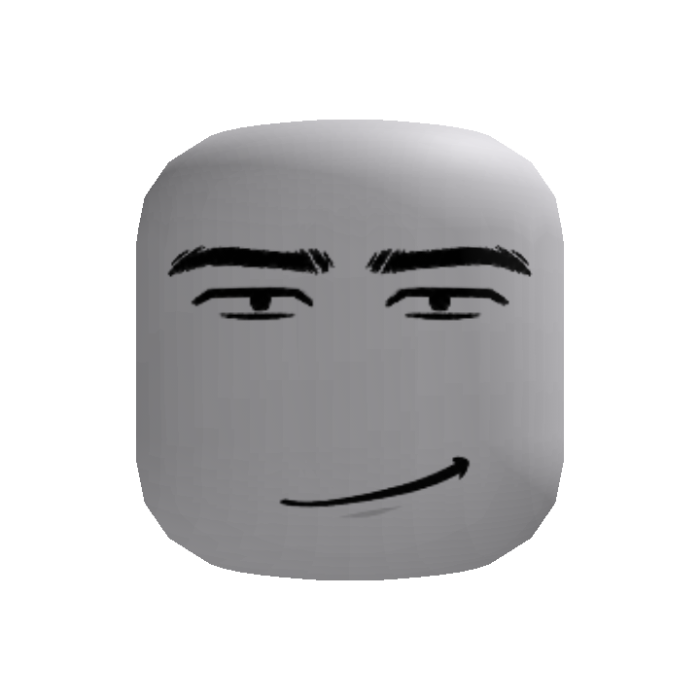Relaxed Side Smirk Face