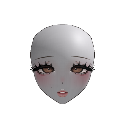 Elegant Pretty Anime Girl Face