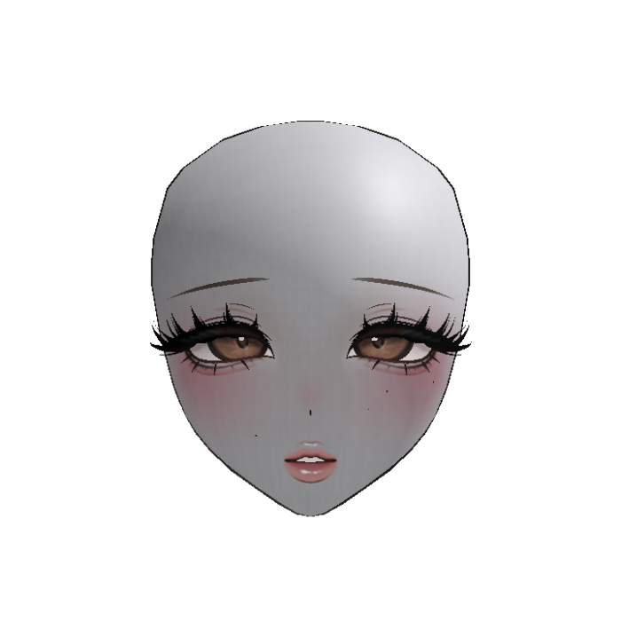 Elegant Pretty Anime Girl Face