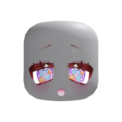 (animated) excited dizzy taiyaki eyes in purple