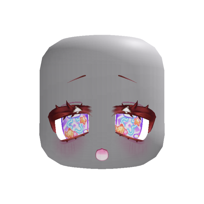 (animated) excited dizzy taiyaki eyes in purple
