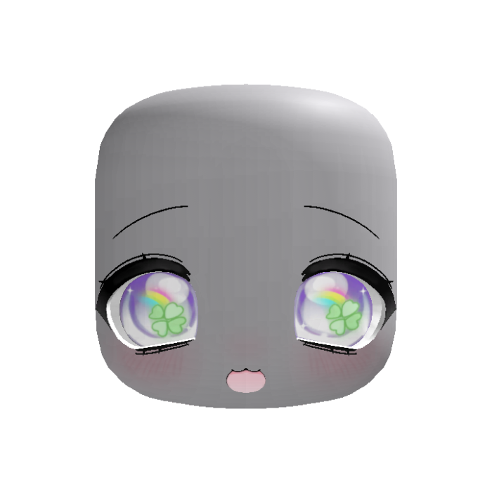 ♡: cute lucky kawaii :D face in lavender