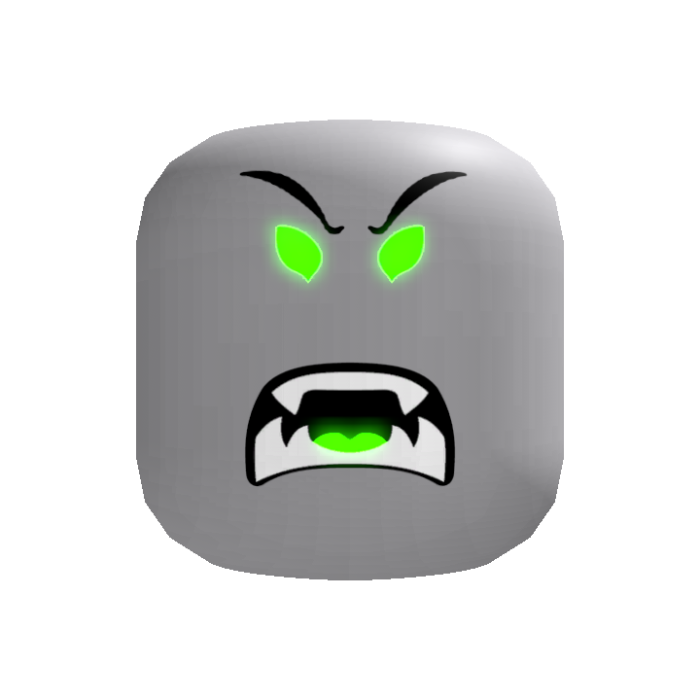[EMISSIVE] Roblox Radioactive Beast Face