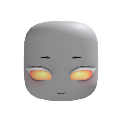 Moe Anime Emo Scary Halloween Orange Eyes