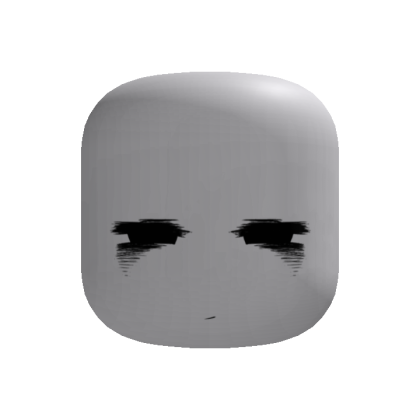 goth manga chibi face