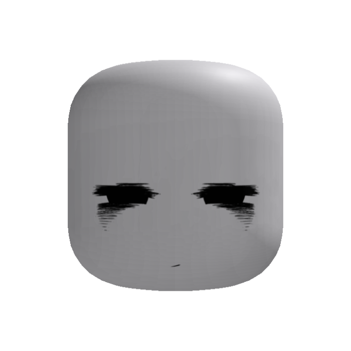 goth manga chibi face