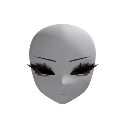 Creepy Cyber Anime Head