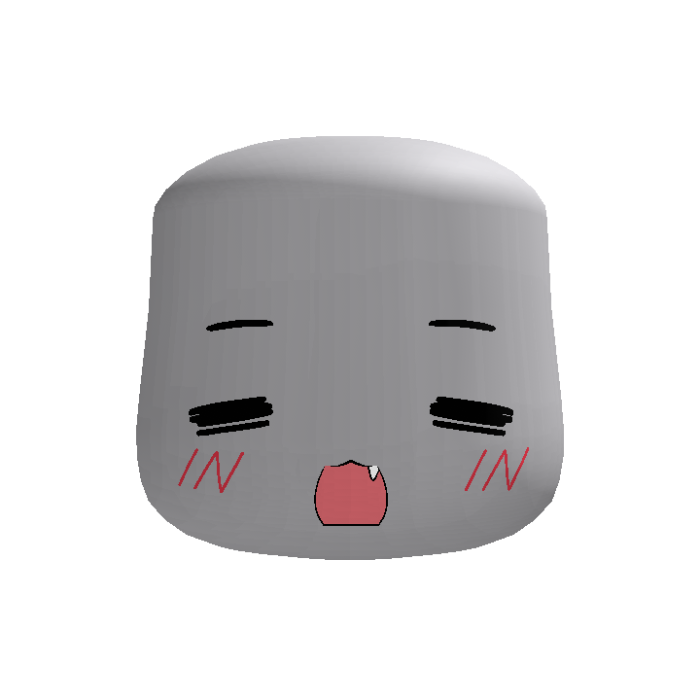 Drowsy Sleepy blush Chibi Yawn