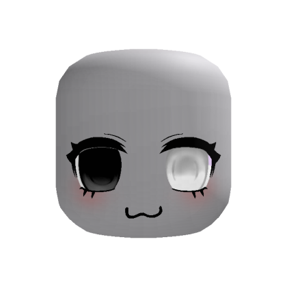 two color silly moe face