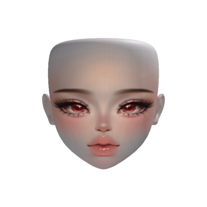 Trendy Red Doll Eyes Makeup