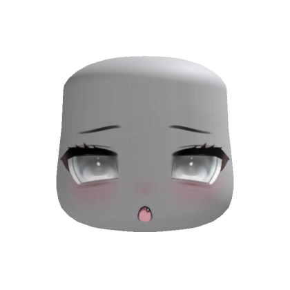 white shy innocent jelly eyes doll face