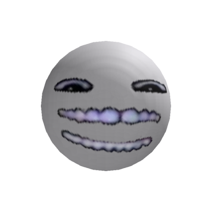 Recolorable Smiling Scary Orb Head
