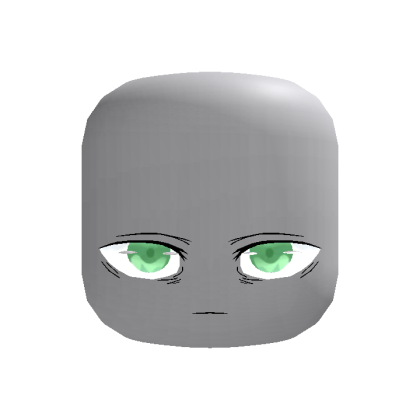 Intimidating Green Anime Face thumbnail