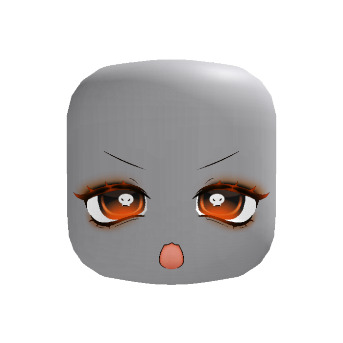 Spooky Spider Anime Face
