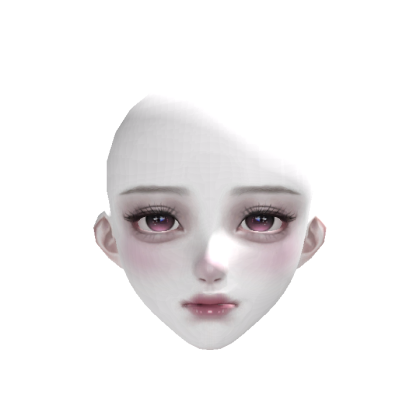 Soft Angel Doll Face - Pink eyes thumbnail