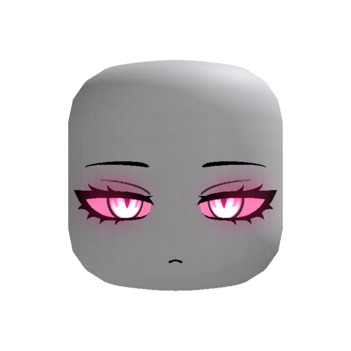 [Animated] Pink Demon Glow Following Eyes v2