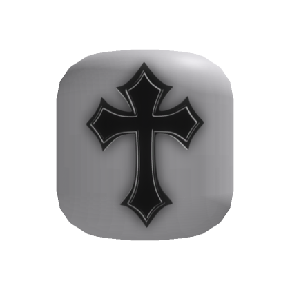 Black Cross Chrome Head