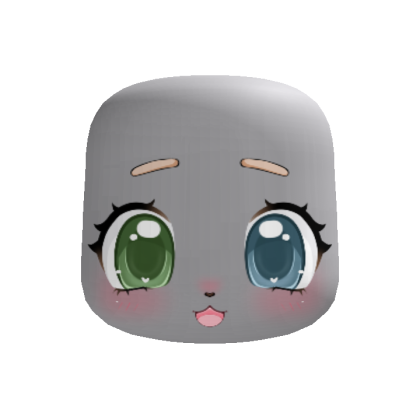 ♡ cute surprised puppy blue green eyes 🐶