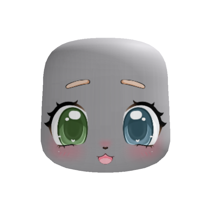 ♡ cute surprised puppy blue green eyes 🐶