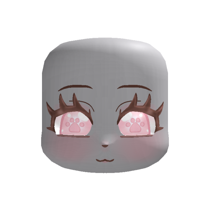 ♡ kitty paw kigurumi face