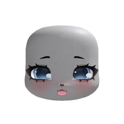 (animated) blue surprised angelic kigurumi puppy
