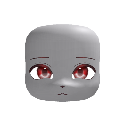 Red Cute Masc Kigurumi Furry Face