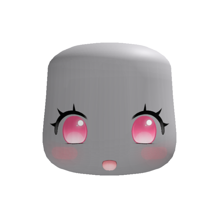 kawaii cute cheerful puppy girl face igari charmy