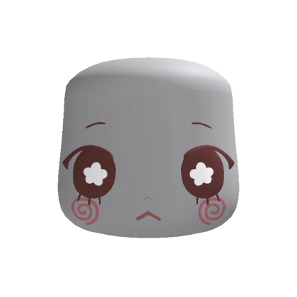 (animated) swirly wii mii doll igari face brown