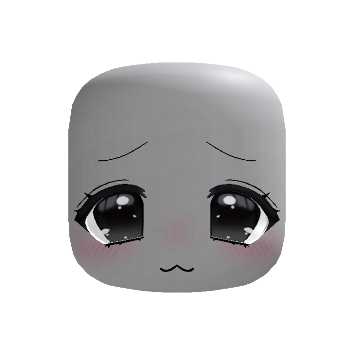 kawaii doll moe puppy eyes face