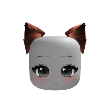 Kawaii Furry Cat Ears Chibi Face Embers thumbnail