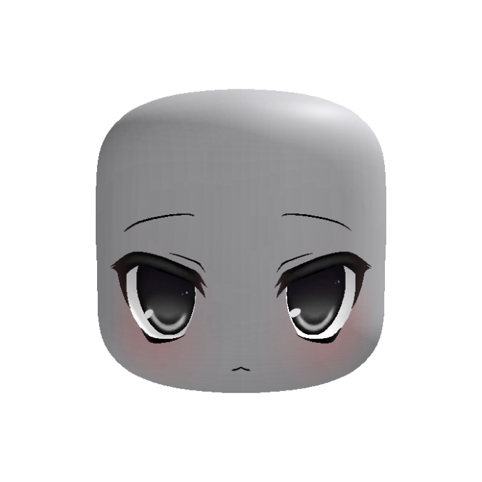 ♡ ꒰ animated black surprised moe face ꒱ ♡