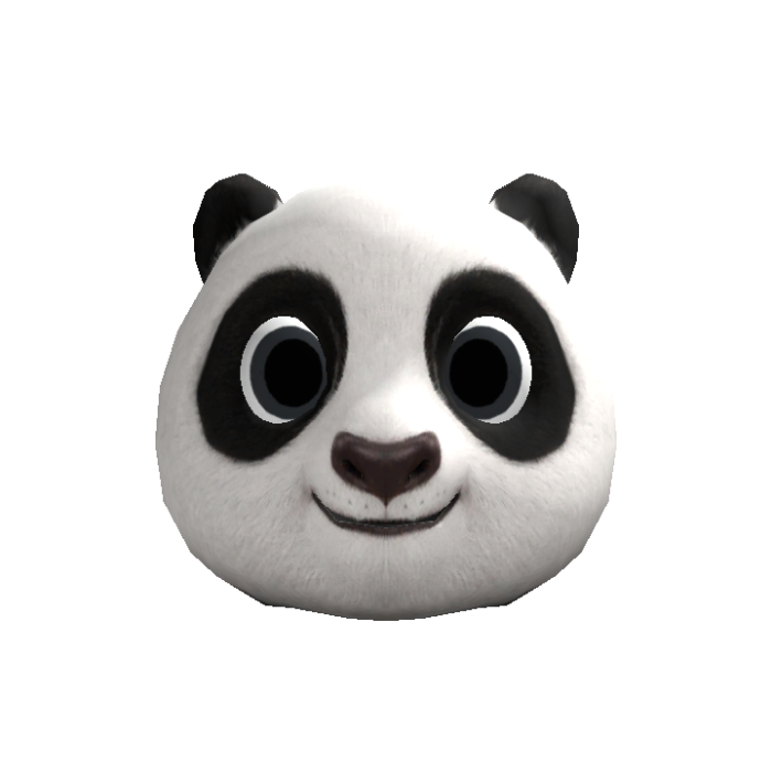 🐼 Cute Baby Panda Head