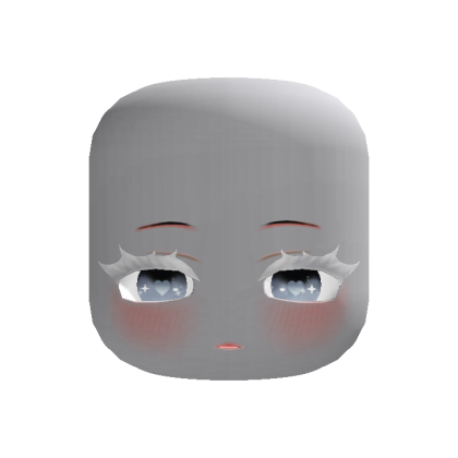 ❄️ Ice Blue Anime Eyes - Ghostly Dynamic Head