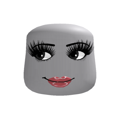 Side Eye Glam Woman Face (Cheeks)