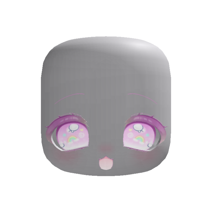(Animated) Pink Cute Excited Face